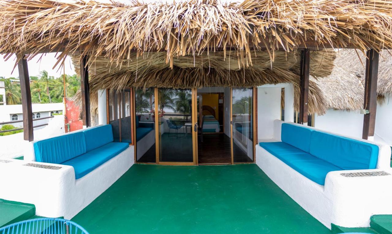 Hotel Bungalows Acuario Puerto Escondido  Exterior foto
